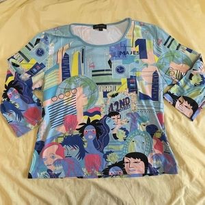 2000’s graphic top